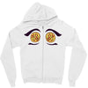 moe pizza eyes Zipper Hoodie