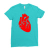 heart Ladies Fitted T-Shirt