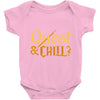 quest &amp; chill Baby Onesie