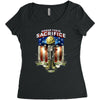 honor their sacrifice war soldier Women's Triblend Scoop T-shirt