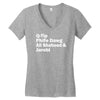 tribe called quest names Women's V-Neck T-Shirt