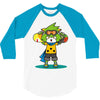 rufu the skaterwolf 3/4 Sleeve Shirt