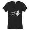 alright dave Women's V-Neck T-Shirt