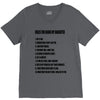 rules for dating my daughter shirt t shirt perfect father's gift V-Neck Tee