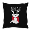 Super Cat Throw Pillow