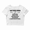 Sagittarius Woman Crop Top