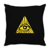 iluminaty Throw Pillow