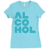 alcohol Ladies Fitted T-Shirt
