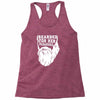 bearded for her pleasure Racerback Tank