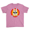 too hip to hop   bunny easter Youth Tee