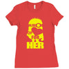 minion of love Ladies Fitted T-Shirt