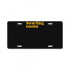 bowling sucks License Plate