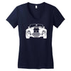 ford shelby ac cobra ac ace car auto classic historic oldtimer Women's V-Neck T-Shirt