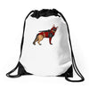 dead shepherd Drawstring Bags