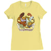 i heart dinosaur Ladies Fitted T-Shirt