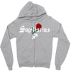 sagittarius zodiac rose Zipper Hoodie