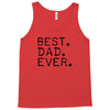 best dad ever t shirt gift for father Tank Top