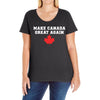 Make Canada Great Again Ladies Curvy T-Shirt