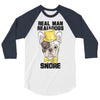snoring gentleman 3/4 Sleeve Shirt
