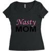 nasty mom Women's Triblend Scoop T-shirt