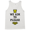 we aim to please Tank Top