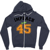 Impeach 45 Zipper Hoodie