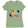 infinity soccer Ladies Fitted T-Shirt