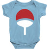 uchiha clan symbol crest   anime itachi sasuke naruto cosplay gift tee Baby Bodysuit