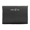 nerd 4 life   techie smart intelligent math calculus quantum formula t Accessory Pouches