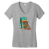 microwave Women's V-Neck T-Shirt
