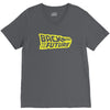 retro back to the future V-Neck Tee