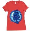 pirate owls Ladies Fitted T-Shirt