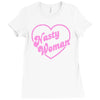 nasty woman Ladies Fitted T-Shirt