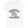 manatees are awesome Ladies Fitted T-Shirt