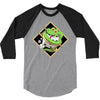 snake green 3/4 Sleeve Shirt