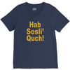 hab sosli' quch! klingon funny geek nerd sci fi alien conventions shir V-Neck Tee