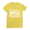 ghost hunters academy international Ladies Fitted T-Shirt