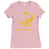 ankylosaurus dinosaur Ladies Fitted T-Shirt