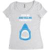 Feed Me and Tell Me I'm Pretty Baby Boy Women's Triblend Scoop T-shirt