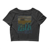 camp river Crop Top