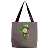 DABBİNG LEPRECHAUN Tote Bags