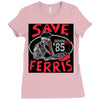 save ferrıs Ladies Fitted T-Shirt