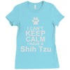 pets shih tzu Ladies Fitted T-Shirt