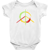 peace simbol Baby Onesie