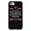 Dear Daddy, Thanks for Being my Dad Baby Boy Letter to Father iPhone 8