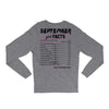 September Girl Facts Virgo Long Sleeve Shirts