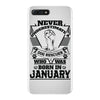Never Underestimate Dog Rescuer Who Was Born January iPhone 7 Plus Case