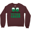 st. patrick's day titties and beer Crewneck Sweatshirt