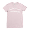 always lead by bad example Ladies Fitted T-Shirt