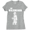 the walking mom Ladies Fitted T-Shirt